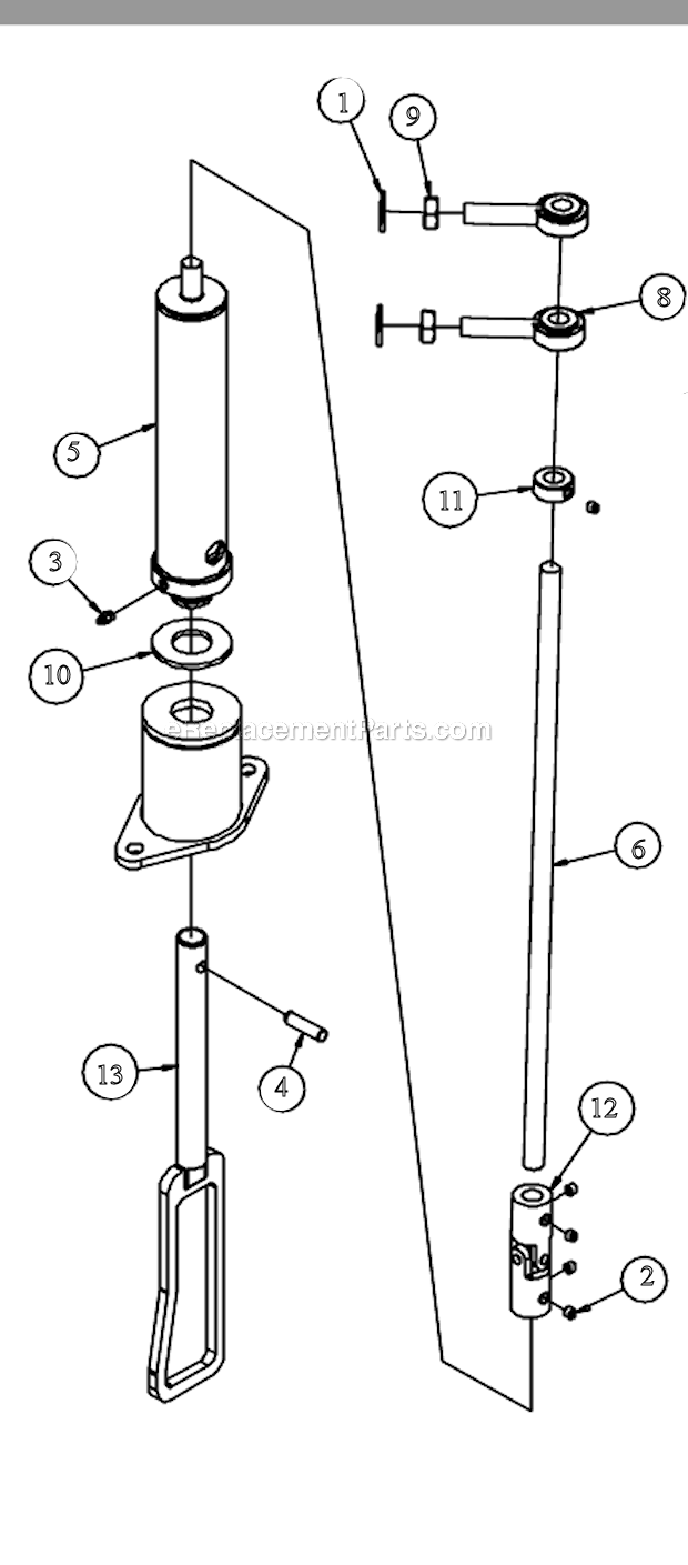 Page N Diagram and Parts List for MK-4030HY  MK Diamond Concrete Saw